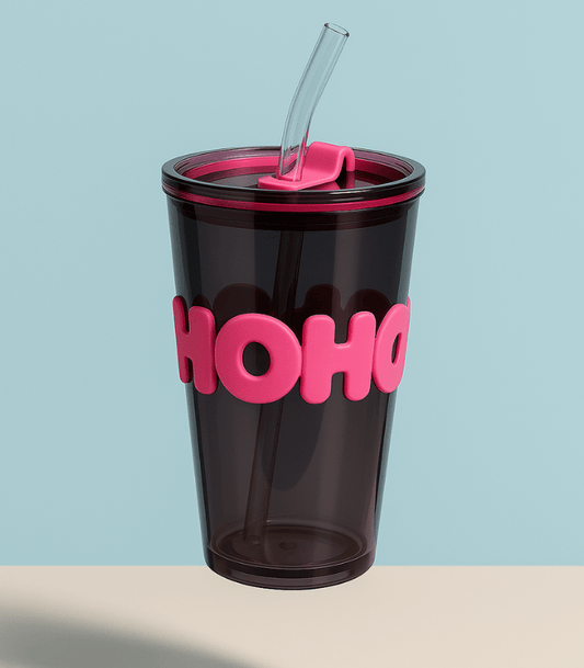 400ml Tumbler with Lid, Straw & Silicone Grip – Leak-Proof Reusable Drink Cup for Hot & Cold Beverages