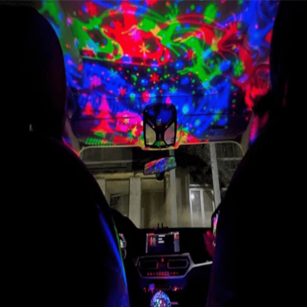 LED Mini Star Projector Light – USB Rechargeable Night Lamp with Rotating Starry Sky & Moon Projection for Bedroom, Kids, and Home Decor