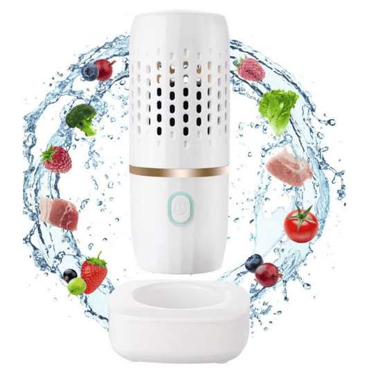 Wireless Fruit and Vegetable Cleaner | Portable Food Purifier for Pesticide and Bacteria Removal