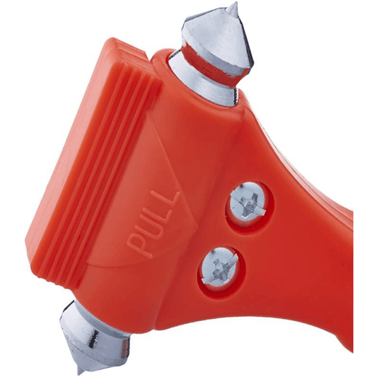 Car Safety Hammer – Emergency Window Breaker & Seat Belt Cutter