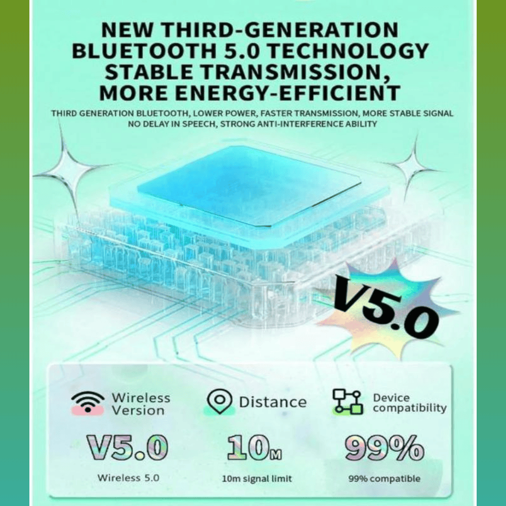 X1 Bluetooth Speaker – Portable Wireless Cube Speaker with Powerful Bass and LED Design