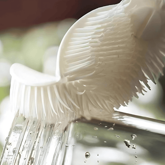 Silicone Bottle Cleaning Brush – Long Handle Scrubber for Bottles, Jars, and Glassware