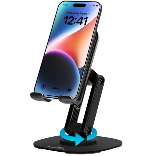 Adjustable Mobile Phone Stand Holder – Foldable Desk Stand for Smartphones and Tablets