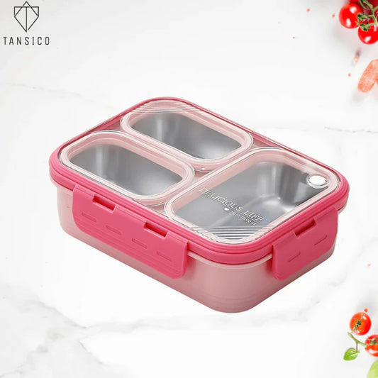 3 Compartment Leakproof Lunch Box