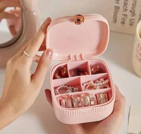 Compact Travel Jewelry Box