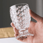 Deli 60ml Fish Scale Shot Glass Set of 6 – Textured Heavy Base Whiskey Glasses