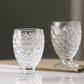 Deli 60ml Fish Scale Shot Glass Set of 6 – Textured Heavy Base Whiskey Glasses