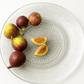 Elegant Glass Dinner Plate Set – 6 Pcs Decorative Transparent Plates for Dining, Serving & Special Occasions