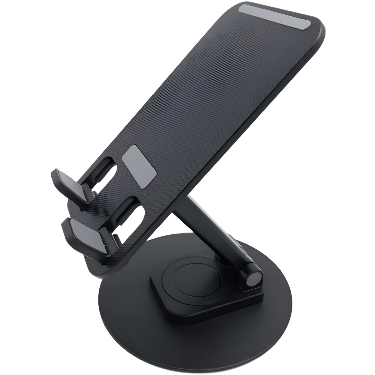 JORSOR Portable Phone & Tablet Stand for Mobile & Tablet -Adjustable Desk Holder with Anti-Slip Base for Work, Study & Entertainment - Solid Desk Stand for Office, Kitchen & Bedside Use