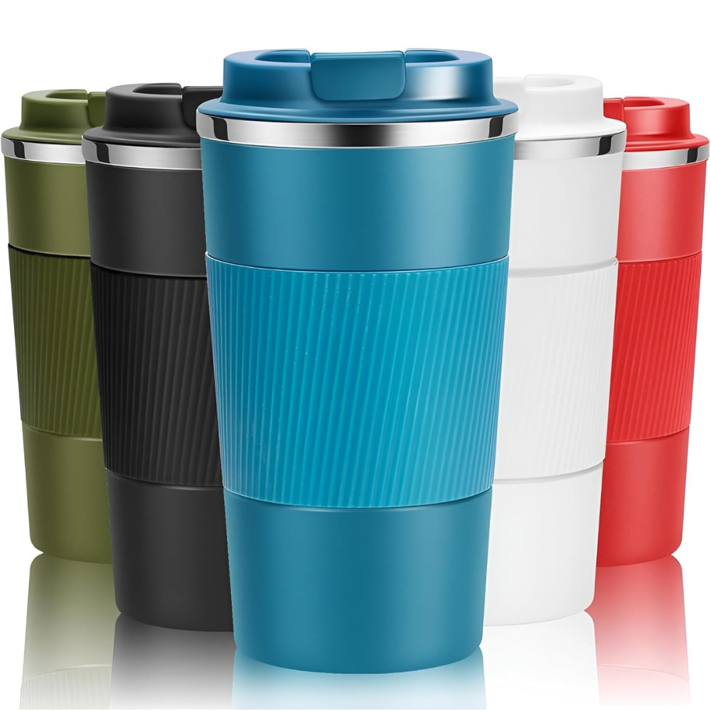 Vacuum Insulated Coffee Mug 510ml with Anti-Slip Grip