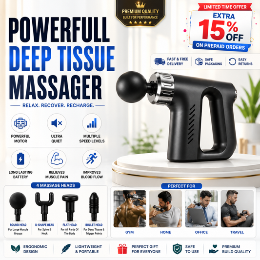 JORSOR Powerful Deep Tissue Massage Gun