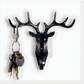 Stylish Deer Head Wall Hook – Modern Key Holder & Decorative Wall Hanger for Home, Office & Entryway | Strong Adhesive Hook for Keys, Bags, Accessories & Daily Essentials