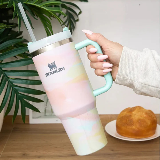 Stanley Quencher H2.0 Marble Green 1.18L