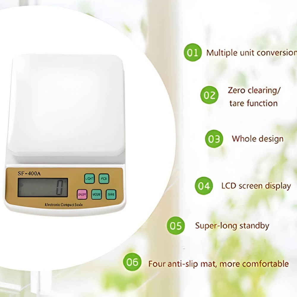ELECTRIC KITCHEN SCALE SF-400A