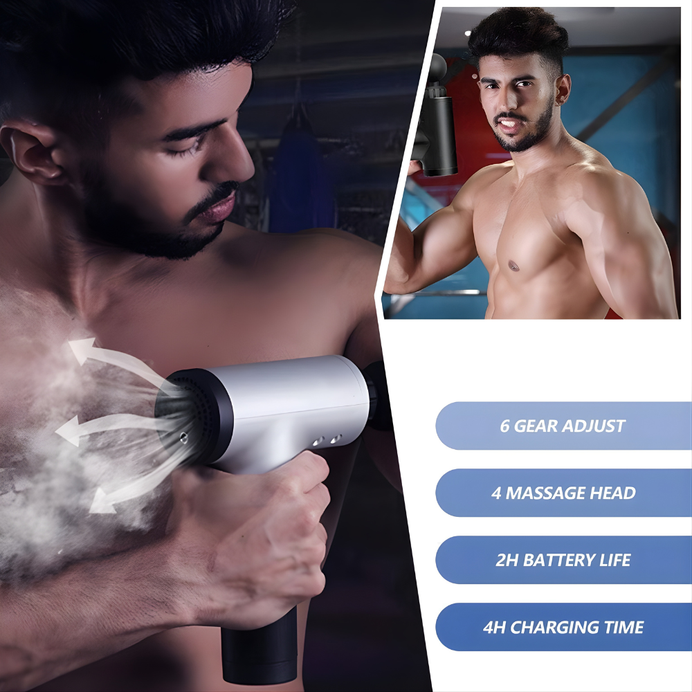 JORSOR Pro Deep Tissue Massage Gun With Charging Adaptor