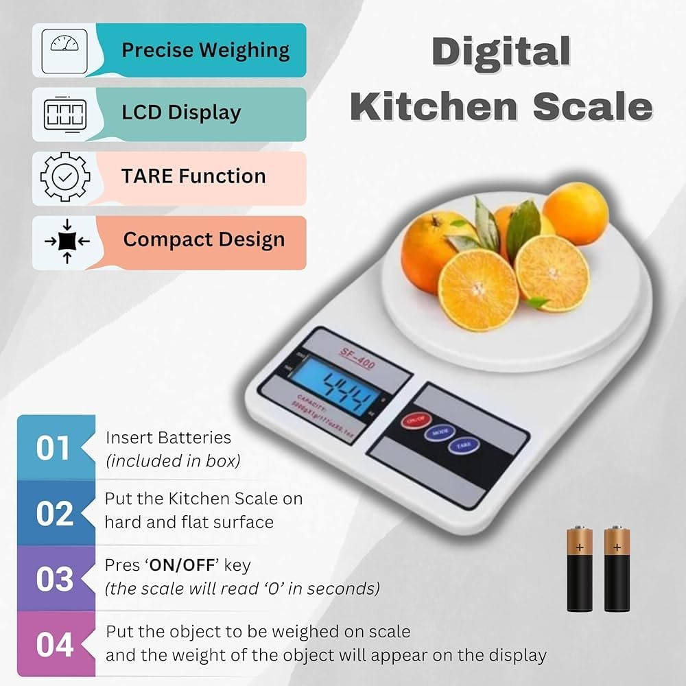 ELECTRIC KITCHEN SCALE  SF-400