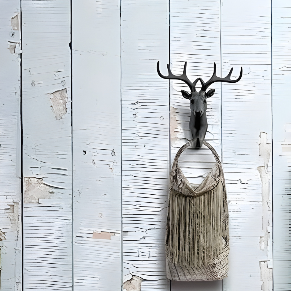 Stylish Deer Head Wall Hook – Modern Key Holder & Decorative Wall Hanger for Home, Office & Entryway | Strong Adhesive Hook for Keys, Bags, Accessories & Daily Essentials