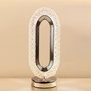Luxury Rectangle Crystal Table Lamp – Modern Decorative LED Night Light for Living Room & Bedroom