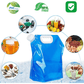 10L Folding Water Bag – Portable Collapsible Water Container with Handle & Spout for Camping, Hiking, and Emergency Use
