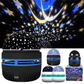 LED Mini Star Projector Light – USB Rechargeable Night Lamp with Rotating Starry Sky & Moon Projection for Bedroom, Kids, and Home Decor