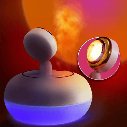 Flame Effect Lamp with Humidifier – 2-in-1 LED Ambient Light & Cool Mist Air Purifier