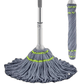 Wringing Twist Mop – Self-Squeezing Floor Cleaning Mop with Super Absorbent Head