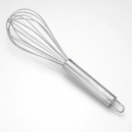 10-Inch Stainless Steel Whisk | Durable Balloon Wire Whisk for Cooking, Baking, and Mixing