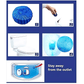 Blue Bubble Toilet Cleaner Tablets – Automatic Flush Freshener and Deodorizer