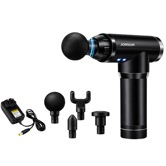 JORSOR Pro Deep Tissue Massage Gun With Charging Adaptor