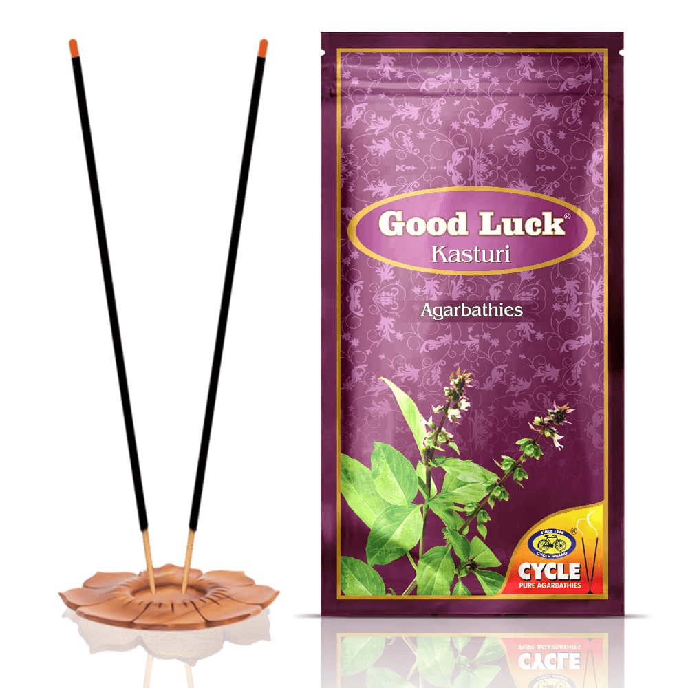 CYCLE GOOD LUCK POUCH AGARBATTI
