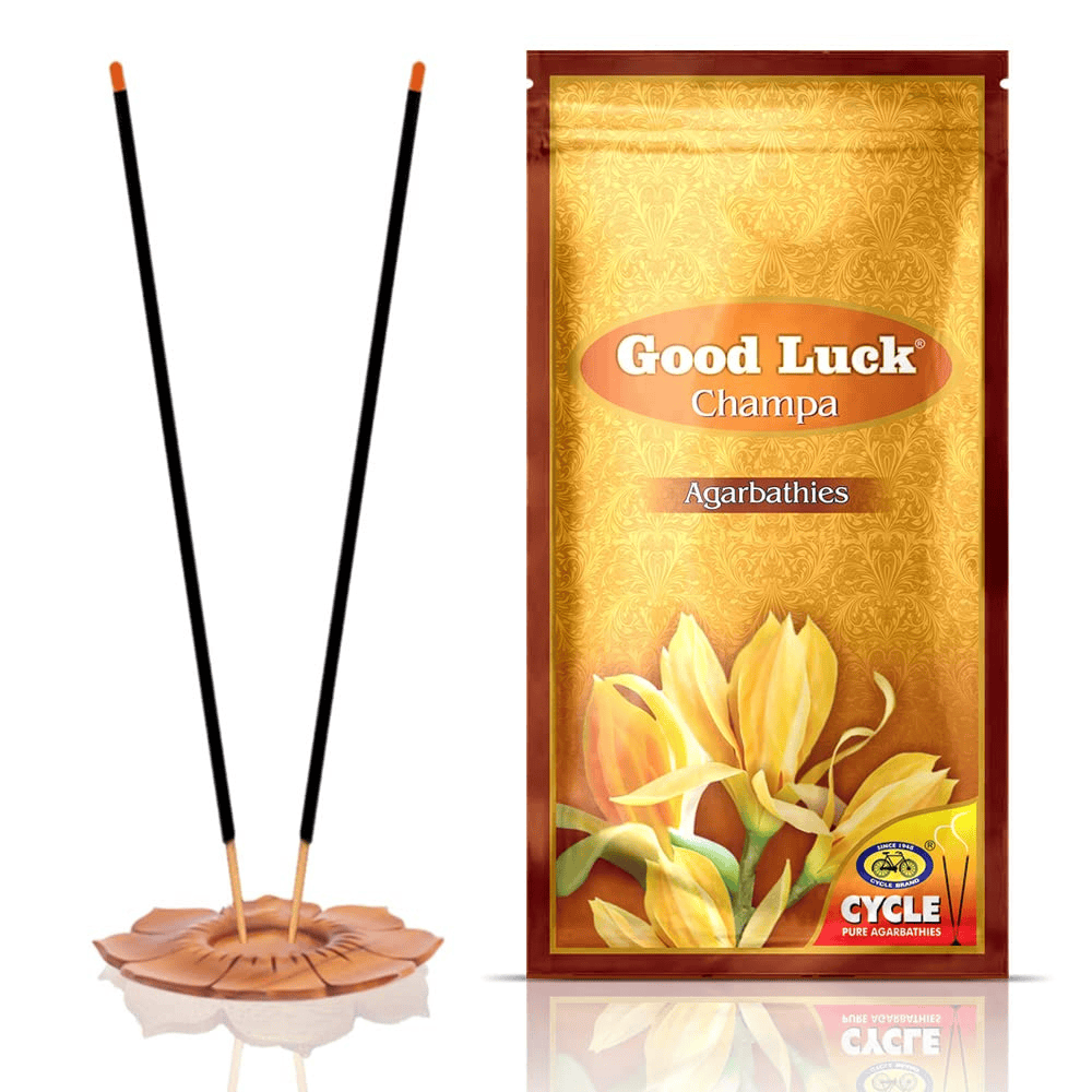 CYCLE GOOD LUCK POUCH AGARBATTI