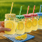 450ml Mason Jar Drinking Glass with Handle, Lid & Straw – Vintage Beverage Mug for Juices, Shakes, and Iced Drinks