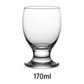 Red Cherry Goblet Juice Glass Set of 6 – 170ml | Elegant Stemmed Glasses for Juice, Cocktails, Mocktails & Desserts