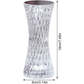 Crystal Table Lamp with Remote – USB Rechargeable 16-Color LED Night Light for Bedroom & Living Room