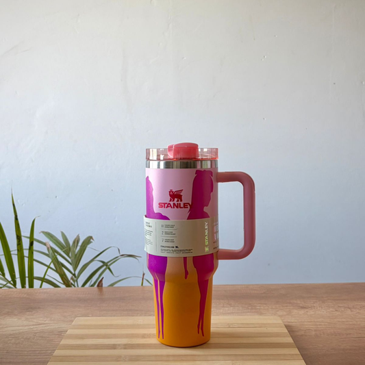 Stanley Lady Sunset Drip Quencher H2.0 1.18L –  Insulated Stainless Steel Tumbler with Handle & Straw