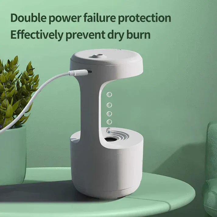 Digital Humidifier with Clock Display